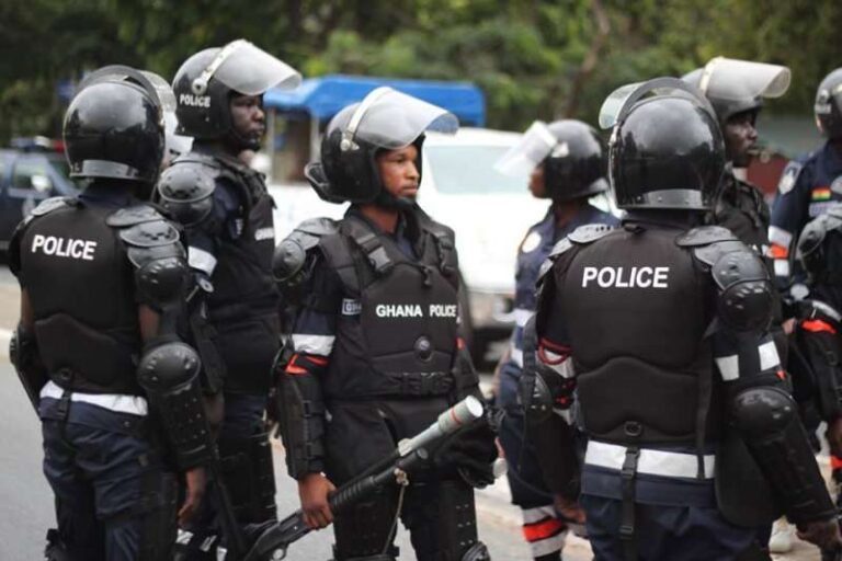 Ghana Police Launches Manhunt for Suspects in Ayawaso West Wuogon NPP Office Attack